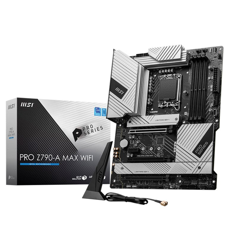 MSI PRO Z790-A MAX WIFI ATX Gaming Motherboard MSI PRO Z790-A MAX WIFI ATX Gaming Motherboard